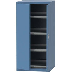 LISTA - 45 Compartment Bright Blue Steel Modular Storage Cabinet - Exact Tool & Supply