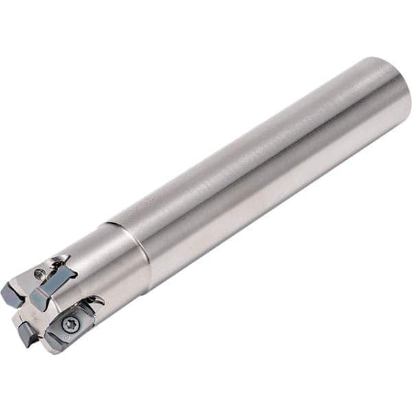 Kyocera - Indexable High-Feed End Mills Maximum Depth of Cut (mm): 31.75 Maximum Depth of Cut (Decimal Inch): 1.2500 - Exact Tool & Supply