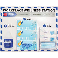 NMC - PPE Dispensers Type: Wellness Station Mount: Table/Wall - Exact Tool & Supply