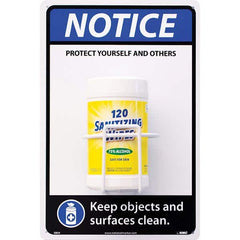 NMC - PPE Dispensers Type: Disinfectant Wipe Dispenser Station Mount: Table/Wall - Exact Tool & Supply