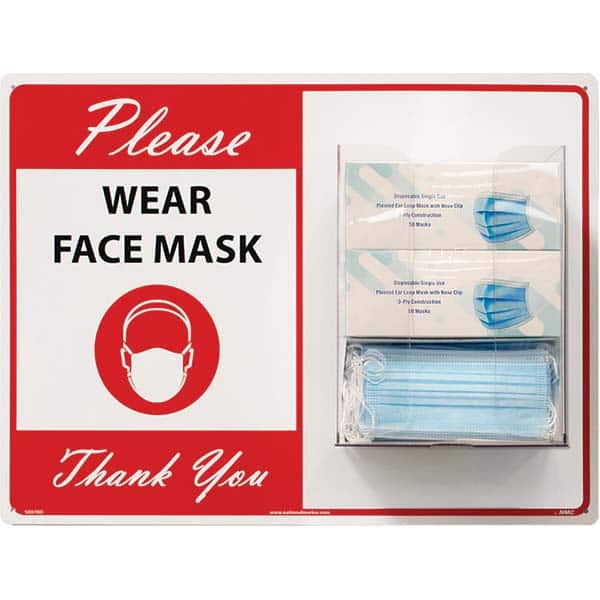 NMC - PPE Dispensers Type: Mask Dispenser Station Mount: Table/Wall - Exact Tool & Supply