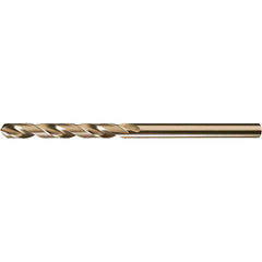Cleveland - Aircraft Extension Drill Bits; Drill Bit Size (Inch): 7/64 ; Drill Bit Size (Decimal): 0.1094 ; Drill Point Angle (Degrees): 135 ; Drill Bit Material: Cobalt ; Drill Bit Finish/Coating: Oxide ; Overall Length (Inch): 12 - Exact Tool & Supply