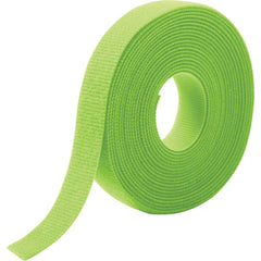 Velcro Brand - Cable Ties; Cable Tie Type: Reusable Cable Tie ; Material: Hook and Loop ; Color: OM5 Green ; Overall Length (Feet): 15 ; Overall Length (Decimal Inch): 180.00000 ; Maximum Bundle Diameter (Inch): 0.75 - Exact Tool & Supply
