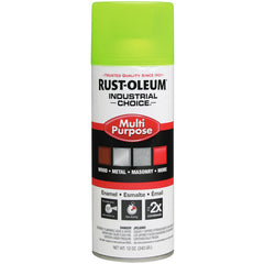 1600 Multi-Purpose Fluorescent Yellow Spray Paint - Exact Tool & Supply