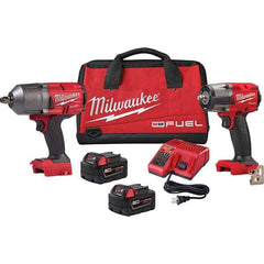Milwaukee Tool - 18 Volt Combination Tool Kit - Exact Tool & Supply
