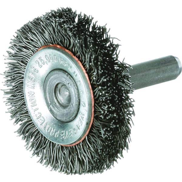 Osborn - Wheel Brushes Outside Diameter (Inch): 3 Shank Diameter (Inch): 1/4 - Exact Tool & Supply