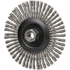 Osborn - Wheel Brushes Outside Diameter (Inch): 4 Arbor Hole Thread Size: 5/8-11 - Exact Tool & Supply