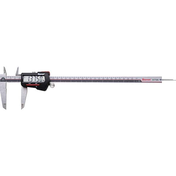 Starrett - Electronic Calipers Minimum Measurement (mm): 0.00 Maximum Measurement (mm): 300.00 - Exact Tool & Supply