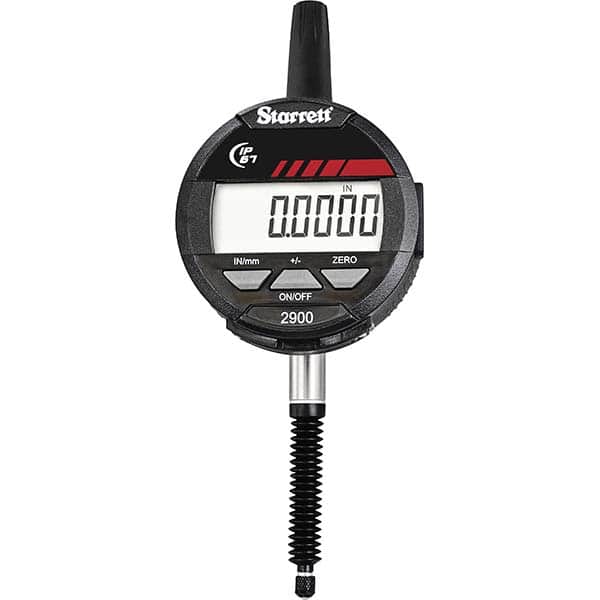 Starrett - Electronic Drop Indicators Minimum Measurement (Decimal Inch): 0 Minimum Measurement (Inch): 0 - Exact Tool & Supply