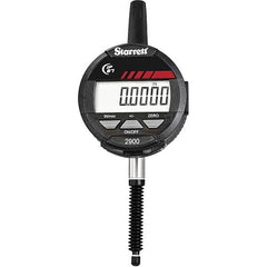Starrett - Electronic Drop Indicators Minimum Measurement (Decimal Inch): 0 Minimum Measurement (Inch): 0 - Exact Tool & Supply