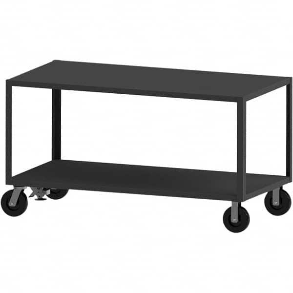Durham - 5,000 Lb Capacity 2-Shelf Heavy Duty Service Truck - Exact Tool & Supply