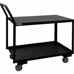 Durham - 1,200 Lb Capacity 2-Shelf Low Deck Service Truck - Exact Tool & Supply