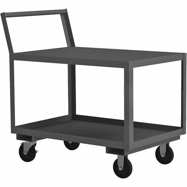 Durham - 1,400 Lb Capacity 2-Shelf Low Deck Service Truck - Exact Tool & Supply