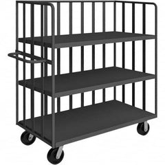 Durham - 3,000 Lb Capacity 3-Shelf Open Portable Truck - Exact Tool & Supply