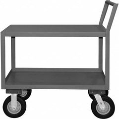 Durham - 1,200 Lb Capacity 2-Shelf Low Deck Service Truck - Exact Tool & Supply