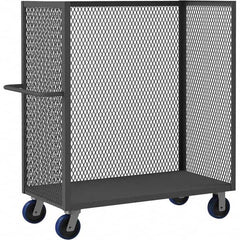 Durham - 3,600 Lb Capacity 1-Shelf 3-Sided Mesh Truck - Exact Tool & Supply
