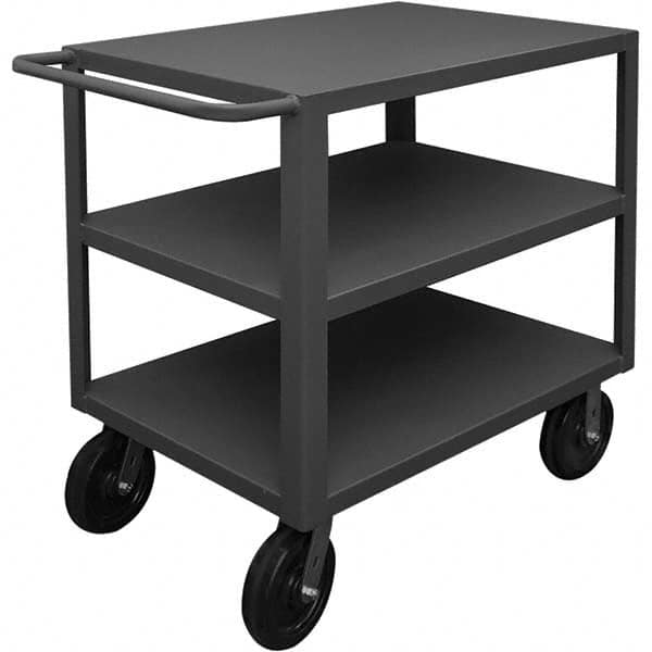 Durham - 5,000 Lb Capacity 3-Shelf Heavy Duty Service Truck - Exact Tool & Supply