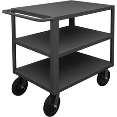 Durham - 5,000 Lb Capacity 3-Shelf Heavy Duty Service Truck - Exact Tool & Supply