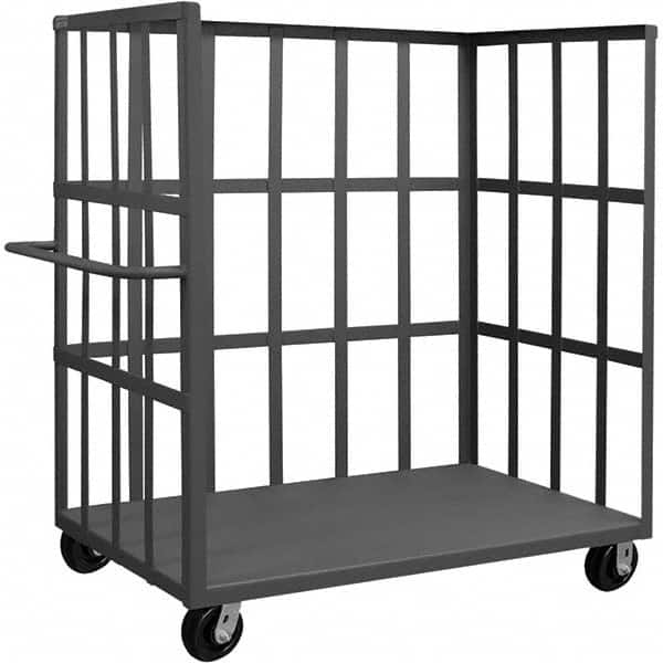 Durham - 3,000 Lb Capacity 1-Shelf Open Portable Truck - Exact Tool & Supply