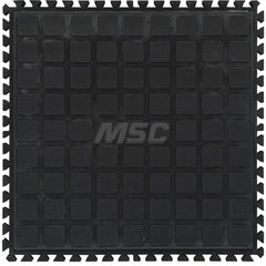 M + A Matting - Anti-Fatigue Matting; Dry or Wet Environment: Dry ; Length (Inch): 18 ; Length (Feet): 1.5 ; Width (Inch): 18 ; Thickness (Inch): 3/4 ; Surface Pattern: Raised Squares - Exact Tool & Supply