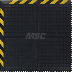 M + A Matting - Anti-Fatigue Matting; Dry or Wet Environment: Dry ; Length (Inch): 39.875 ; Length (Feet): 3.3 ; Width (Inch): 39.875 ; Thickness (Inch): 3/4 ; Surface Pattern: Raised Squares - Exact Tool & Supply