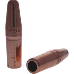 Tuffaloy - Spot Welder Tips For Use With: 4RW Electrode Holder Type: Straight Tip A Nose (Pointed) - Exact Tool & Supply