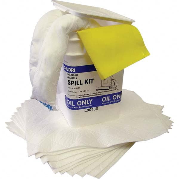 Oil-Dri - Spill Kits Application: Oil Only Container Type: Bucket - Exact Tool & Supply