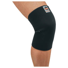 600 S Black Single Layer Neoprene Knee Sleeve - Exact Tool & Supply
