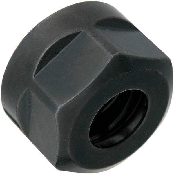 Techniks - Collet Nuts & Locknuts Type: Slotted Collet Nut Collet Series: ER40 - Exact Tool & Supply