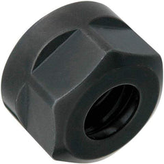 Techniks - Collet Nuts & Locknuts Type: Hex Locknut Collet Series: ER16 - Exact Tool & Supply