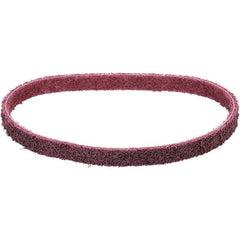 Dynabrade - 1" Wide x 30" OAL, Aluminum Oxide Abrasive Belt - Aluminum Oxide, Medium, Nonwoven, Cloth Backing, Wet/Dry - Exact Tool & Supply