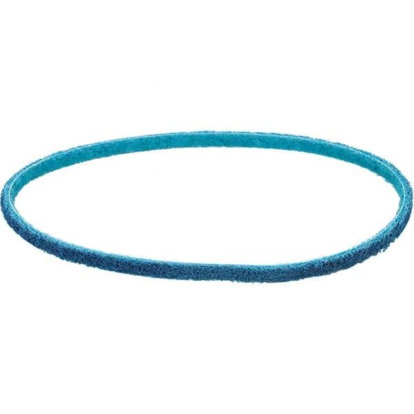 Dynabrade - 3/4" Wide x 18" OAL, Aluminum Oxide Abrasive Belt - Aluminum Oxide, Very Fine, Nonwoven, Cloth Backing, Wet/Dry - Exact Tool & Supply