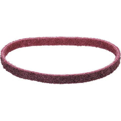 Dynabrade - 1/2" Wide x 24" OAL, Aluminum Oxide Abrasive Belt - Aluminum Oxide, Medium, Nonwoven, Cloth Backing, Wet/Dry - Exact Tool & Supply
