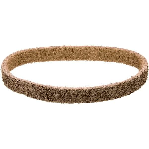 Dynabrade - 1-1/2" Wide x 30" OAL, Aluminum Oxide Abrasive Belt - Aluminum Oxide, Coarse, Nonwoven, X Weighted Cloth Backing, Wet/Dry - Exact Tool & Supply