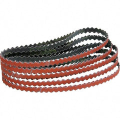 Dynabrade - 1/2" Wide x 24" OAL, 120 Grit, Ceramic Abrasive Belt - Ceramic, Coated, Y Weighted Cloth Backing, Wet/Dry - Exact Tool & Supply
