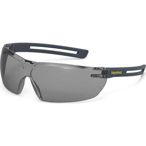 HexArmor - Safety Glasses Type: Safety Lens Color Family: Gray - Exact Tool & Supply