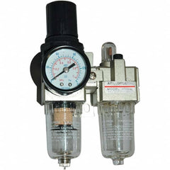 JohnDow - Filter, Regulator & Lubricator (FRL) Units Configuration: 2 Pc. Filter/Regulator-Lubricator Body Type: Standard - Exact Tool & Supply