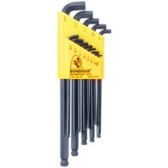 10PC STUBBY BALL END L-WRENCH SET - Exact Tool & Supply