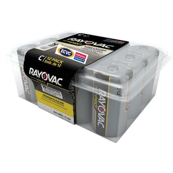 Ability One - Batteries Type: Standard Battery Size: C - Exact Tool & Supply