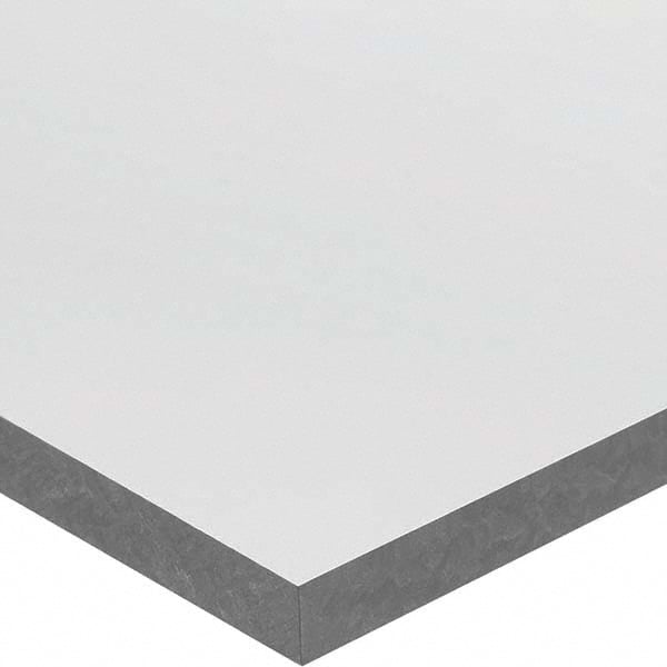 USA Sealing - 1' x 4" x 1/8" Dark Gray PVC Rectangular Bar - Exact Tool & Supply