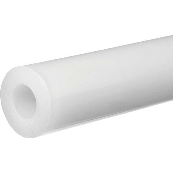 USA Sealing - 3/8" ID x 3/4" OD, 36" Long, White PTFE Round Tube - Exact Tool & Supply