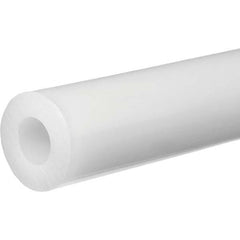 USA Sealing - 3/8" ID x 3/4" OD, 36" Long, White PTFE Round Tube - Exact Tool & Supply