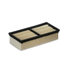 Karcher - Vacuum Cleaner Filters Vacuum Type: HEPA & Critical Vacuum Filter Type: Flat-Pleated Filter Cellulose - Exact Tool & Supply