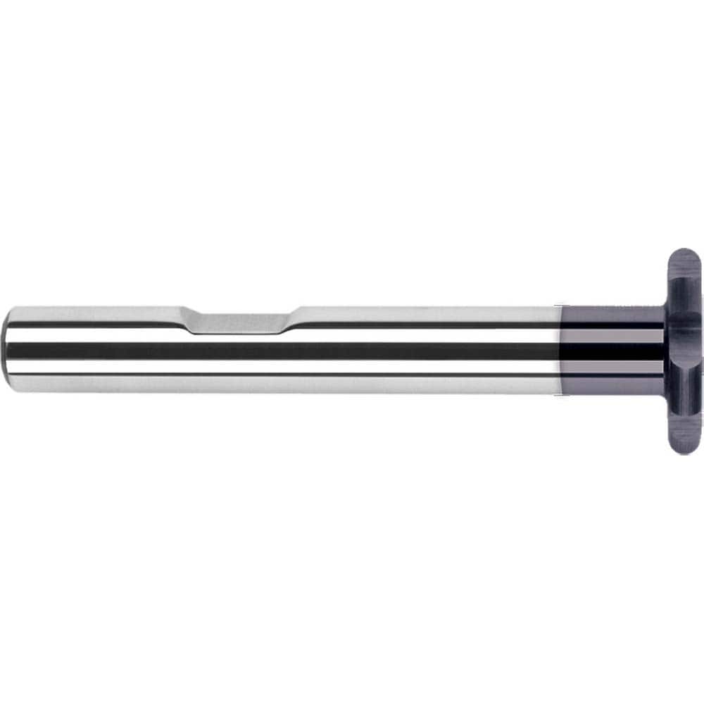 Harvey Tool - 3/4" Cut Diam, 3/16" Cut Width, 1/2" Shank, Straight-Tooth Woodruff Keyseat Cutter - Exact Tool & Supply
