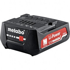 Metabo - Power Tool Batteries Voltage: 12.00 Battery Chemistry: Lithium-Ion - Exact Tool & Supply