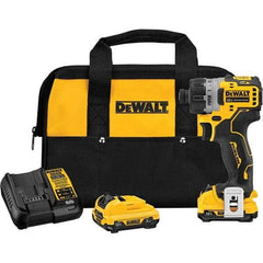 DeWALT - Cordless Screwdrivers Voltage: 12.0 Handle Type: Pistol Grip - Exact Tool & Supply