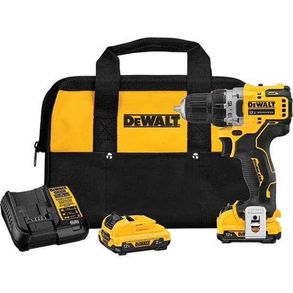 DeWALT - Cordless Drills Battery Voltage: 12 Battery Chemistry: Lithium-Ion - Exact Tool & Supply