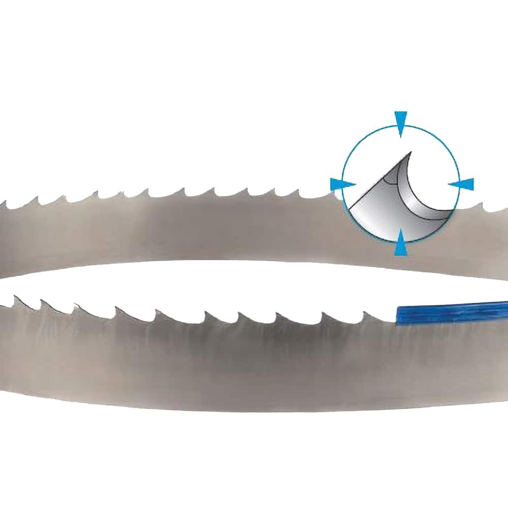 DoALL - - Bi-Metal Blade, M42 Teeth, M51-Tipped, Toothed Edge, Alternate Tooth Set, Flexible Back Back - Exact Tool & Supply