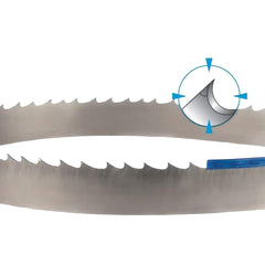 DoALL - - Bi-Metal Blade, M51-Tipped, Toothed Edge, Alternate Tooth Set, Flexible Back Back - Exact Tool & Supply