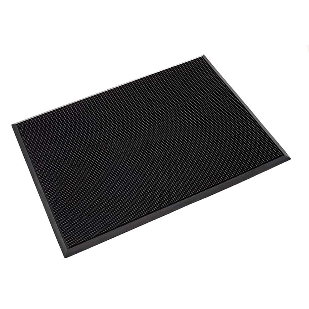 Crown Matting - Clean Room Matting; Surface Material: SBR Rubber; Rubber ; Length (Inch): 32 ; Thickness (Inch): 5/8 ; Layers per Mat: 1 ; Color: Black ; Base Material: SBR Rubber - Exact Tool & Supply